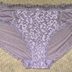 Victoria's Secret Lavender Lace Panties